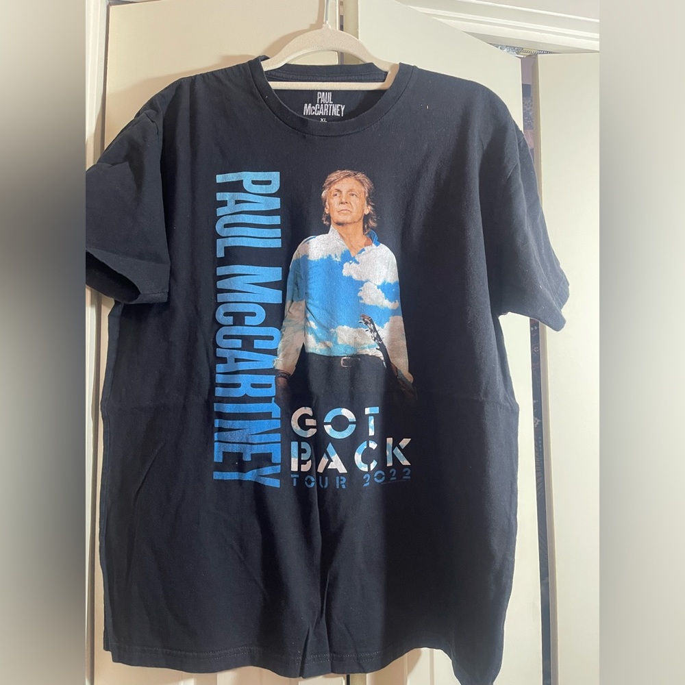 Paul McCartney GOT BACK 2022 Tour t shirt